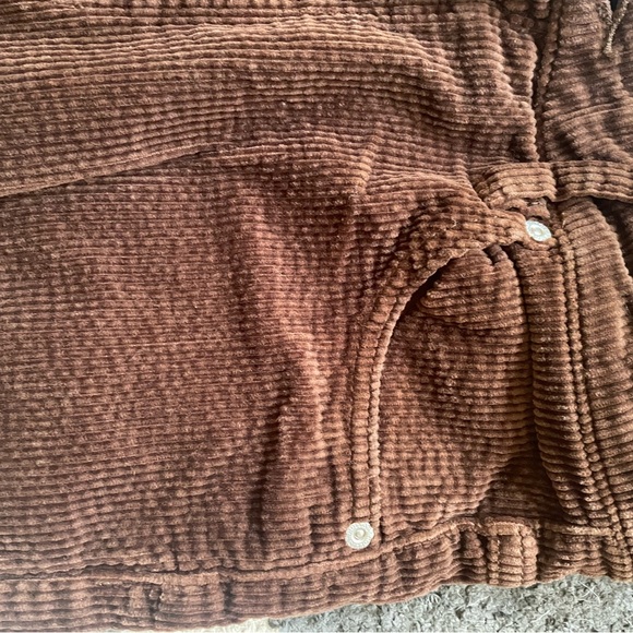 ROLLA'S East Coast Flare Chocolate Corduroy Trousers Pants 30 - Picture 5 of 8